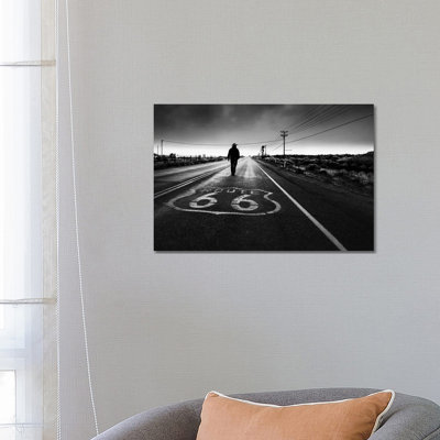 Historical Road - Wrapped Canvas Print