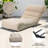 Outdoor Reclining Chaise Lounge With Adjustable Backrest Outdoor Recliner Chair-1188114620