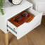 Clarinda Pair of 1 Drawer Scandi Bedside Table Units-1487153675