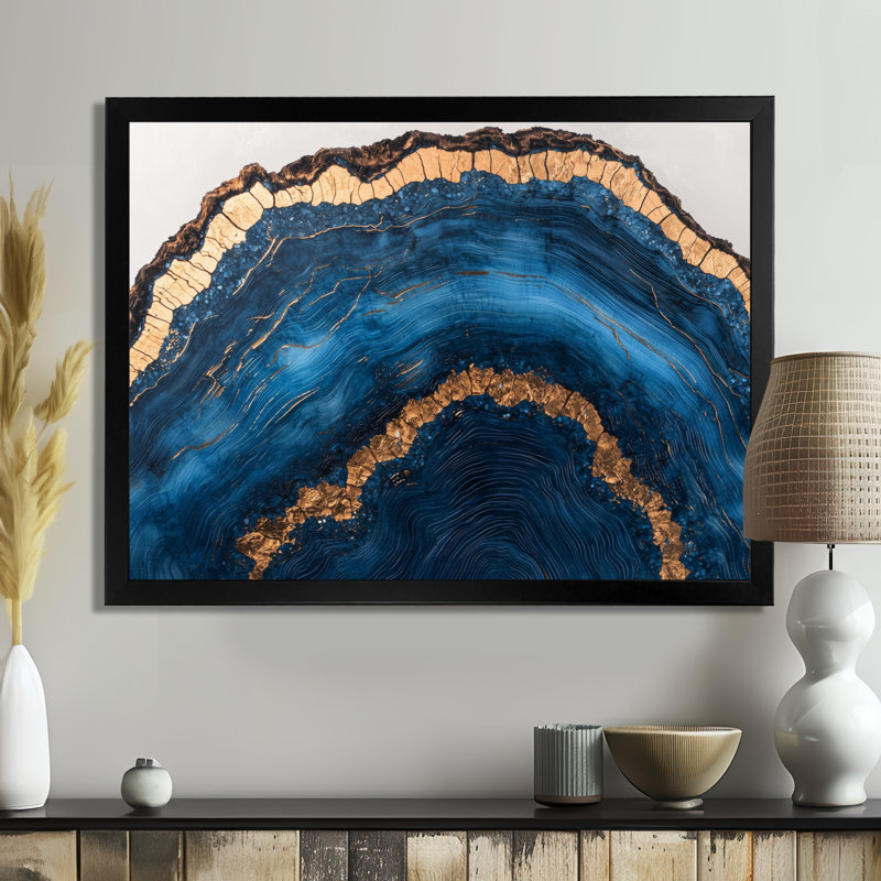 Wyncote - Farm Wall Art, Single Picture Framed Print, 30" H x 40" W, Black