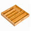 Bamboo Rectangle Cutlery Tray