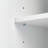 Tall And Wide Storage Cabinet With Doors For Bathroom/Office, Three Drawers, White-129524966