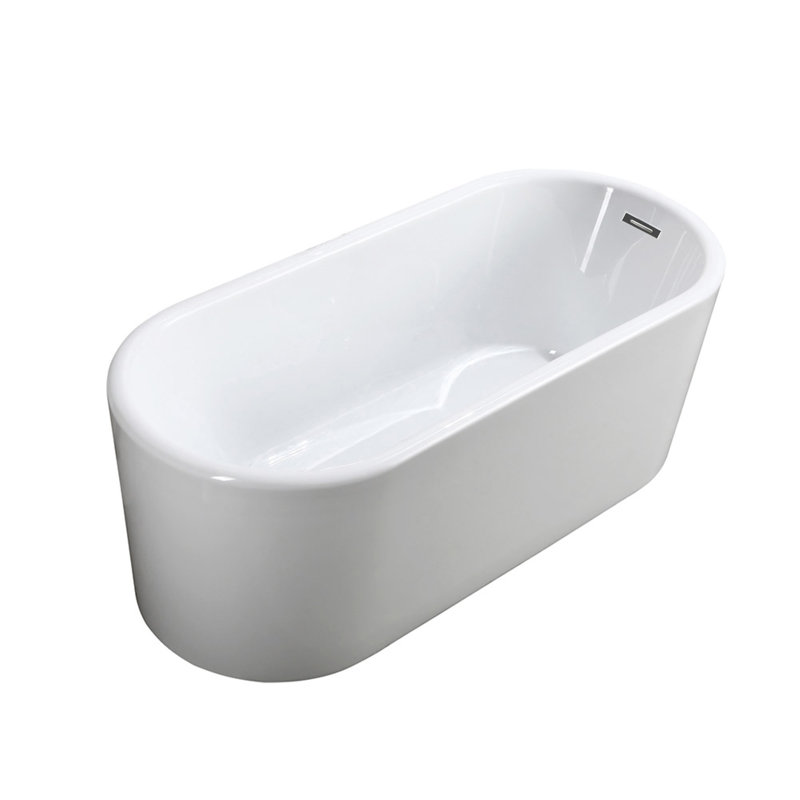 Toulouse 63'' x 28'' Soaking Acrylic Bathtub