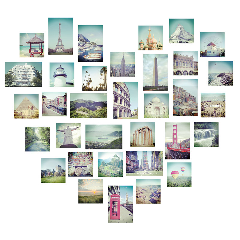 Abstract Non-Wall Damaging Wall Decal