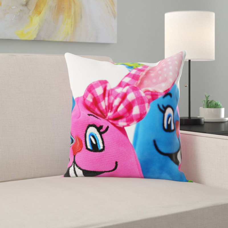 Microsuede Throw Pillow