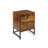 2 - Drawer End Table Built-In Outlets