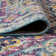 Eugena Geometric Medallion Blue/Multi Rug