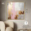 «One Shade Of Pink Glam», art mural abstrait par Art Remedy-102546927-102546931