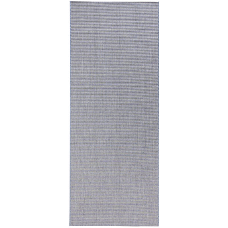 Meadow Flatweave Blue Rug, Runner 80 x 200 cm