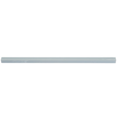 Carreau de céramique quart de rond 10 po x 0,5 po bleu Siène