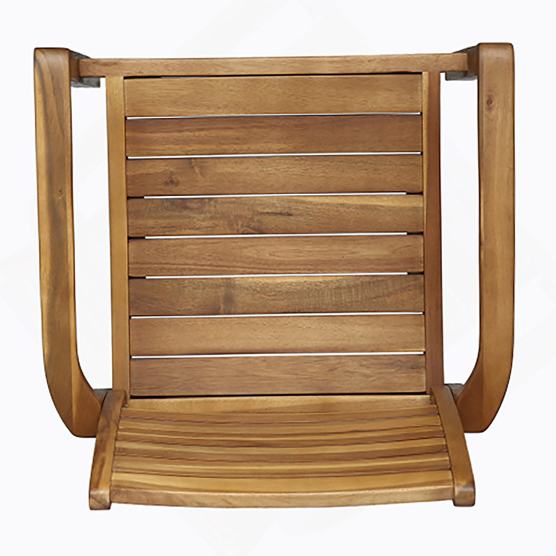 Chaise de salle à manger d'extérieur, teck 63223,00 KD, Bois d'acacia