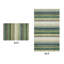 Jazzy Handmade Wool Green/Yellow Rug-69792442