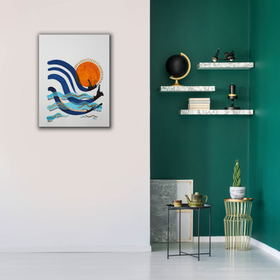 Epic Graffiti 'What A Way To Spend The Day'  by Katie Gianni Canvas Wall Art, 26" x 34"