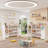 Tiered Bookshelf And 7 Storage Cubbies-2110717038