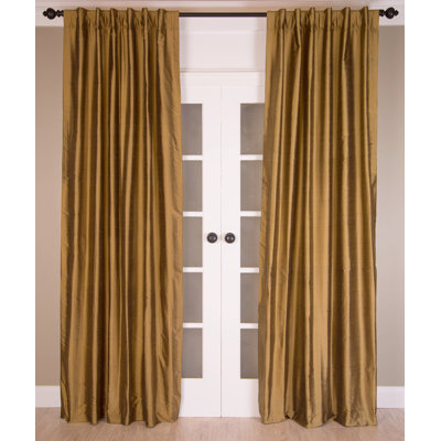Panneau de rideau obscurcissant Dupioni Silk