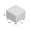 Repose-pieds rembourré Arisha-98498529