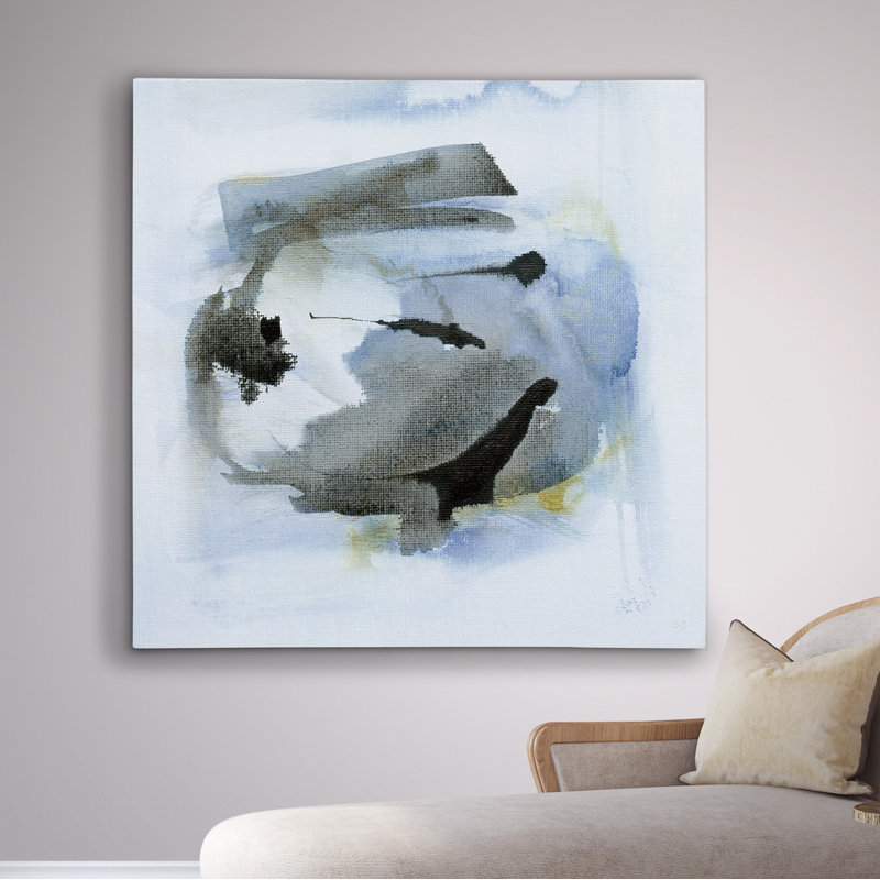 Cool Water III - Imprimé, Toile tendue, H 16 po x l 16 po x P 1,5 po