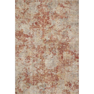 Tapis oriental Adibah TAUPE / BRICK