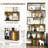 75" H x 31.5" W Geometric Bookcase-1600688502-1600688503