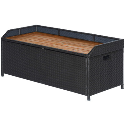 Banc de rangement Outsunny