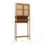 Support de toilette avec tablette ouverte et portes doubles-1382044339