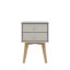 ABBY Manufactured Wood Bedside Table Sets of 2-115828335