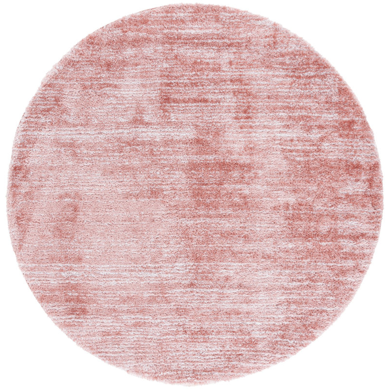 Tahoe Shag Performance Rug, Round 6'7"