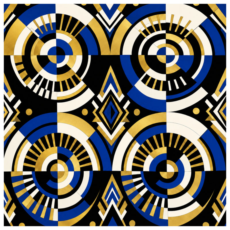 Édredon Art Deco, Twin