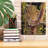  'Leopard In Tree' by Delene Lambert Canvas Wall Art, 12" x 16"-903407008