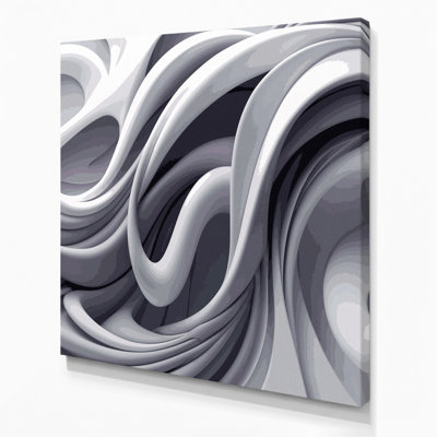 Art mural sur toile Biomorphic Abstraction 12