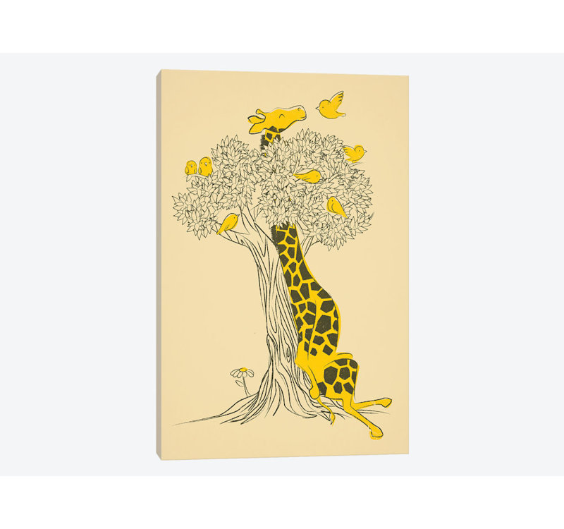 «Friends In High Places», impression sur toile, H 18 po x l 12 po x P 1,5 po, Toile tendue, Pas de tapis