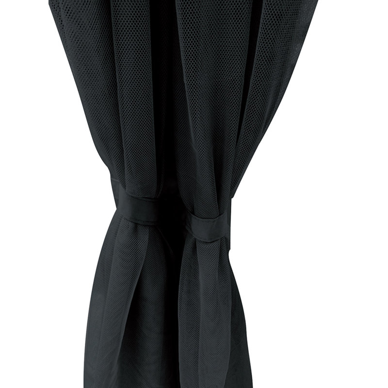 Black 10' x 10' Gazebo Mosquito Netting Replacement