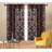Polyester Semi Sheer Curtain Pair-73558914-73558913