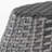 Outdoor Wicker 14.00" Patio Side Table-1054519013