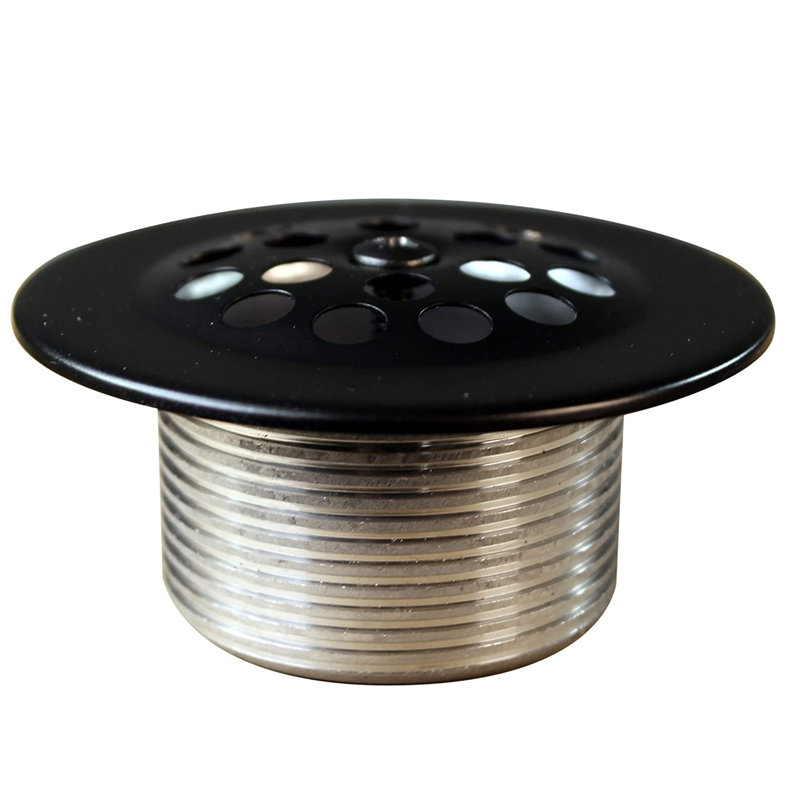 Trip Lever and Grid Cover Bathtub Leg Tub Drain with Overflow, Oil Rubbed Bronze