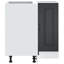 Kitchen Corner Base Cabinet Kalmar High Gloss Engineered Wood-761056021