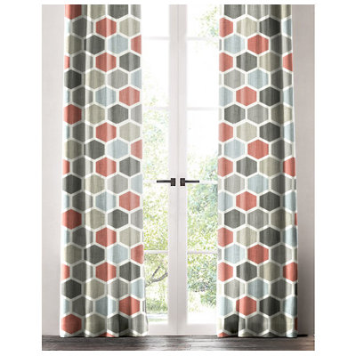 Cotton Room Darkening Curtain Single Panel