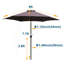 9Ft Umbrella Chocolate-1481843927