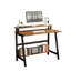 Adjustable Metal Base Computer Desk