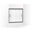 Finesse 54.62" W x 55.5" H Double Sliding Frameless Shower Door with Clean Coat Technology