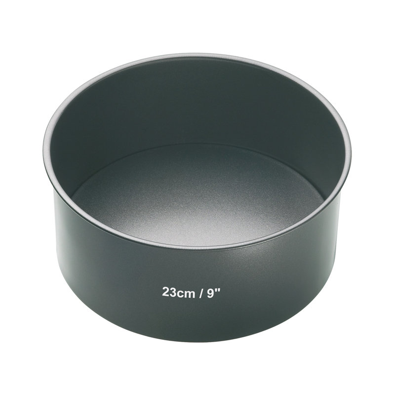 MasterClass Non-Stick Loose Base Deep Cake Pan, 23 cm