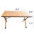 35.4'' Rectangular Folding Table