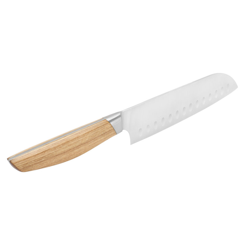 Henckels Pakka 7-Inch Hollow Edge Santoku