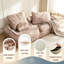 Boneless Adult Upholstered Pets Human Dog Sofa-128982541