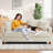 2-seater corduroy sofa-2082241702