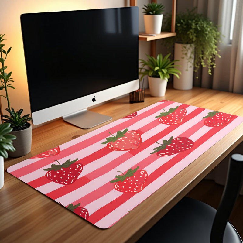 Polyester Desk Pad, 14.4x12.1