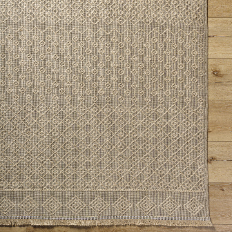 Kohlby Southwestern Machine Washable Area Rug, Rectangle 7'9" x 10'