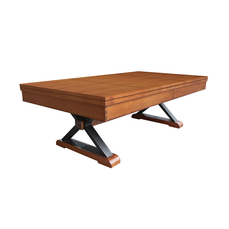 Table de billard en ardoise avec installation professionnelle Santa Fe (valeur de 895 $) incluse, Bleu académie, 8', Oui