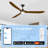 Modern Smart Ceiling Fan With Led Light-1112702228