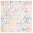 Ivory/Blue/Pink